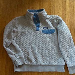 Patagonia quilted pullover - size S